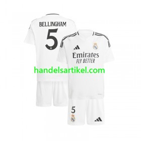 Real Madrid Jude Bellingham 5 Kinder Heim Trikotsatz 2024/25 Kurzarm